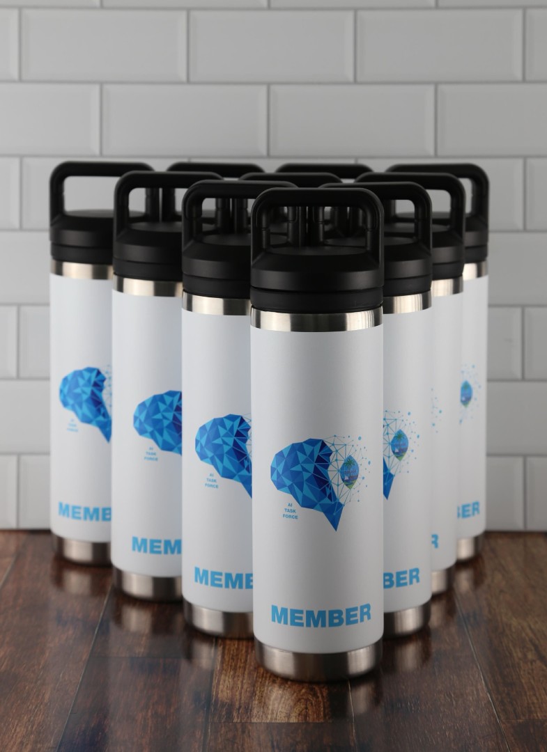 HiveBRND 18oz Stainless Steel Water Bottle - Image 2